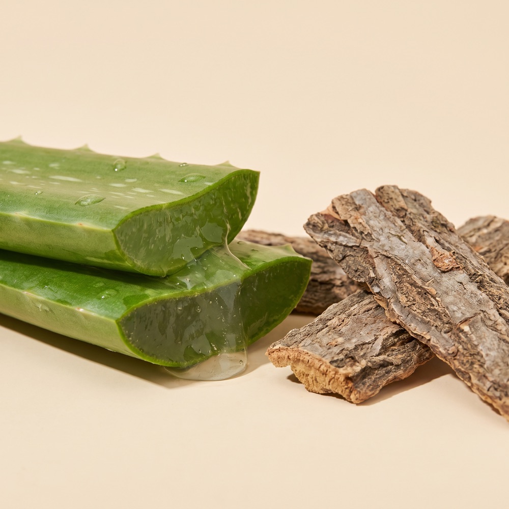 Aloe and slippery elm